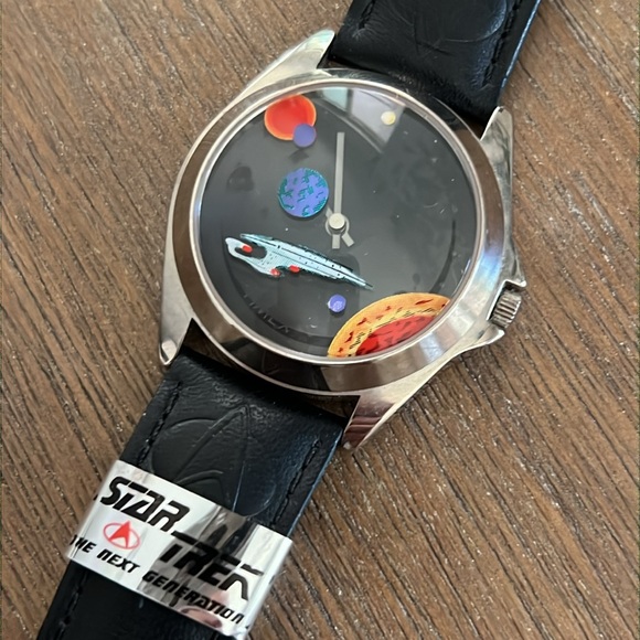 Vintage Star Trek: The Next Generation Romulan Cloaking Warbird Timex Watch - Picture 9 of 9